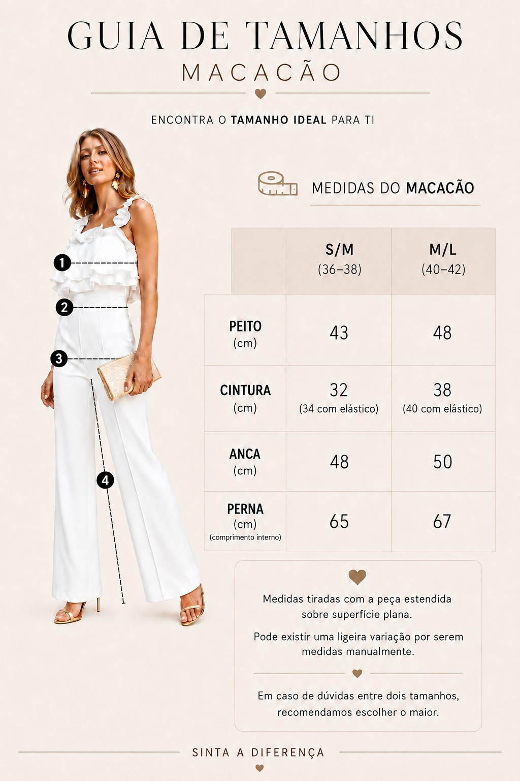 Macacão Valencia com Folhos