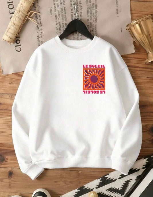 Sweatshirt Soleil Oversized