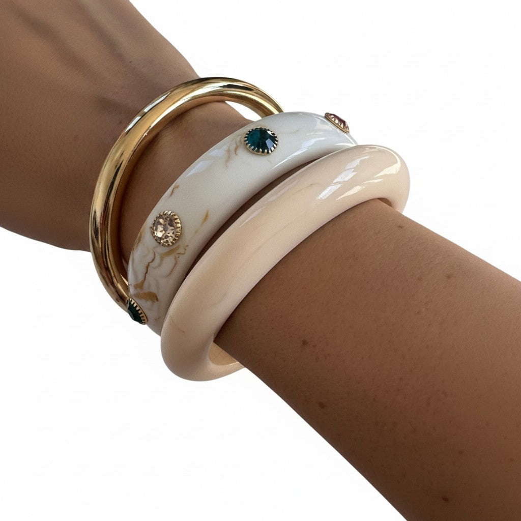 Trio de Pulseiras Elegance