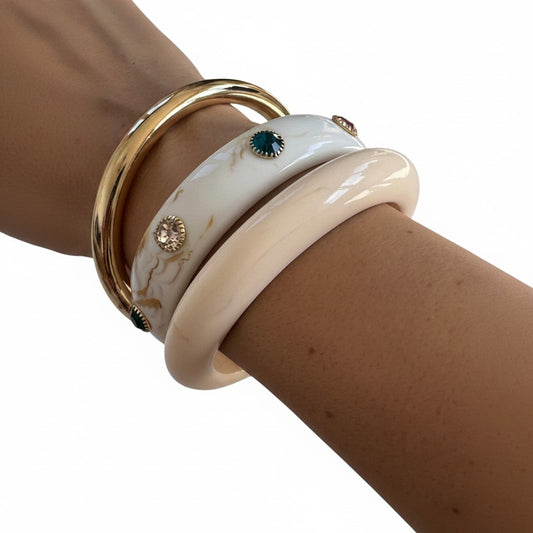Trio de Pulseiras Elegance