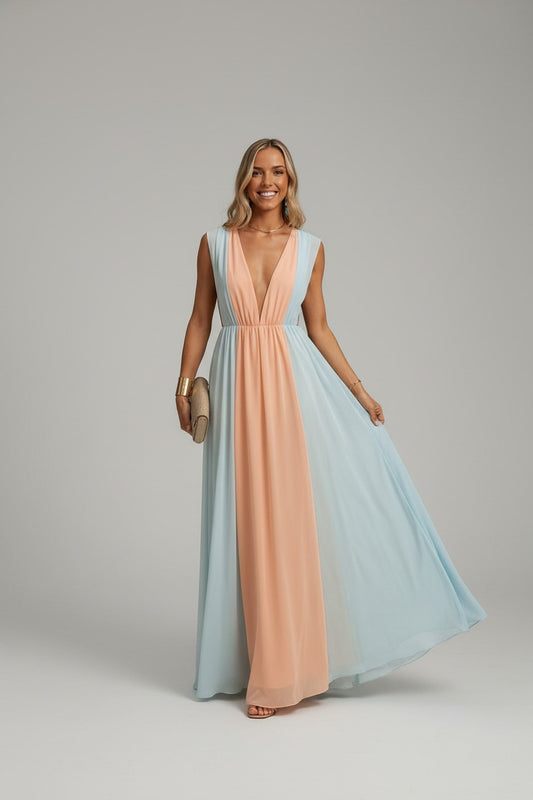 Vestido Bali Bicolor