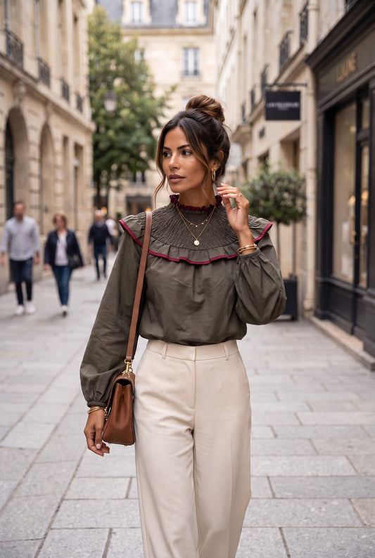 Blusa Honfleur