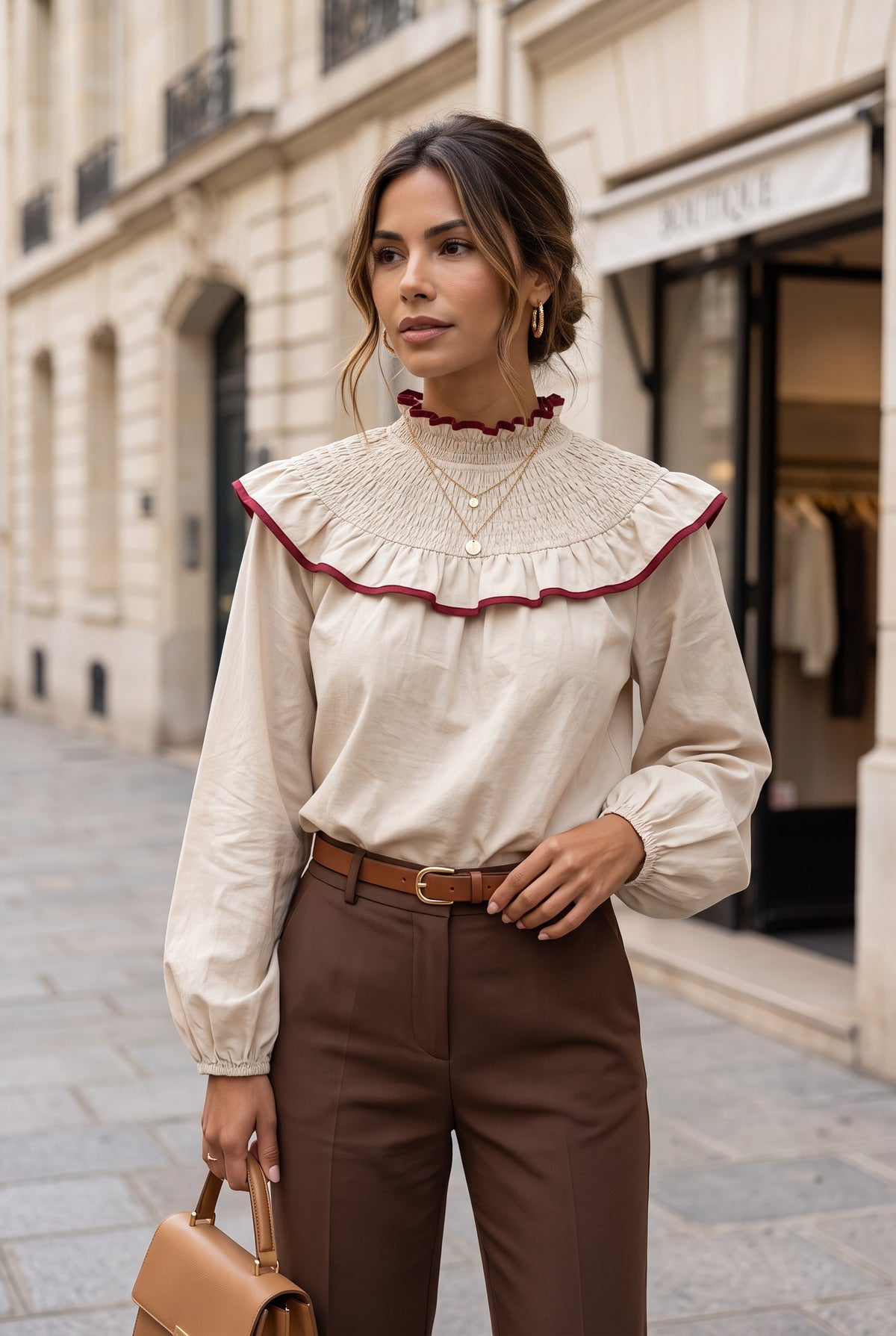 Blusa Honfleur