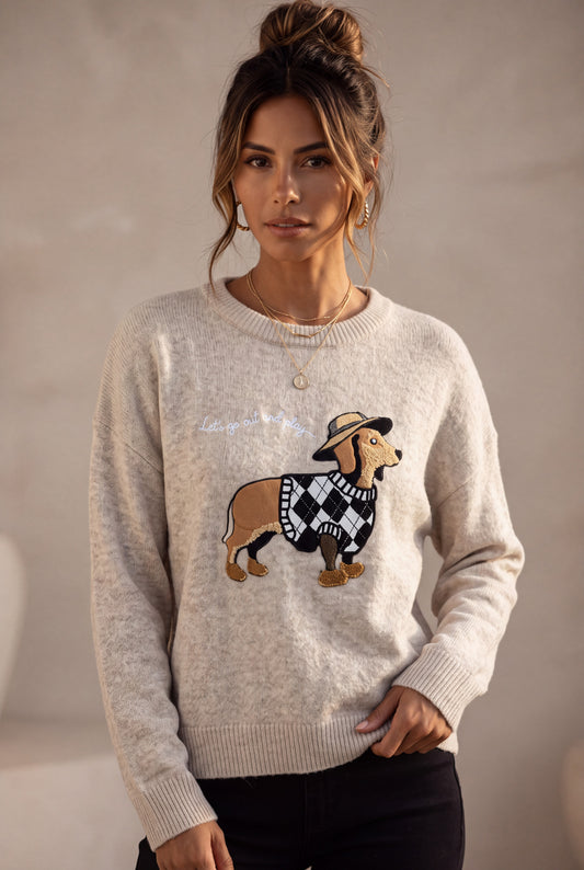 Camisola Cão Parisiense